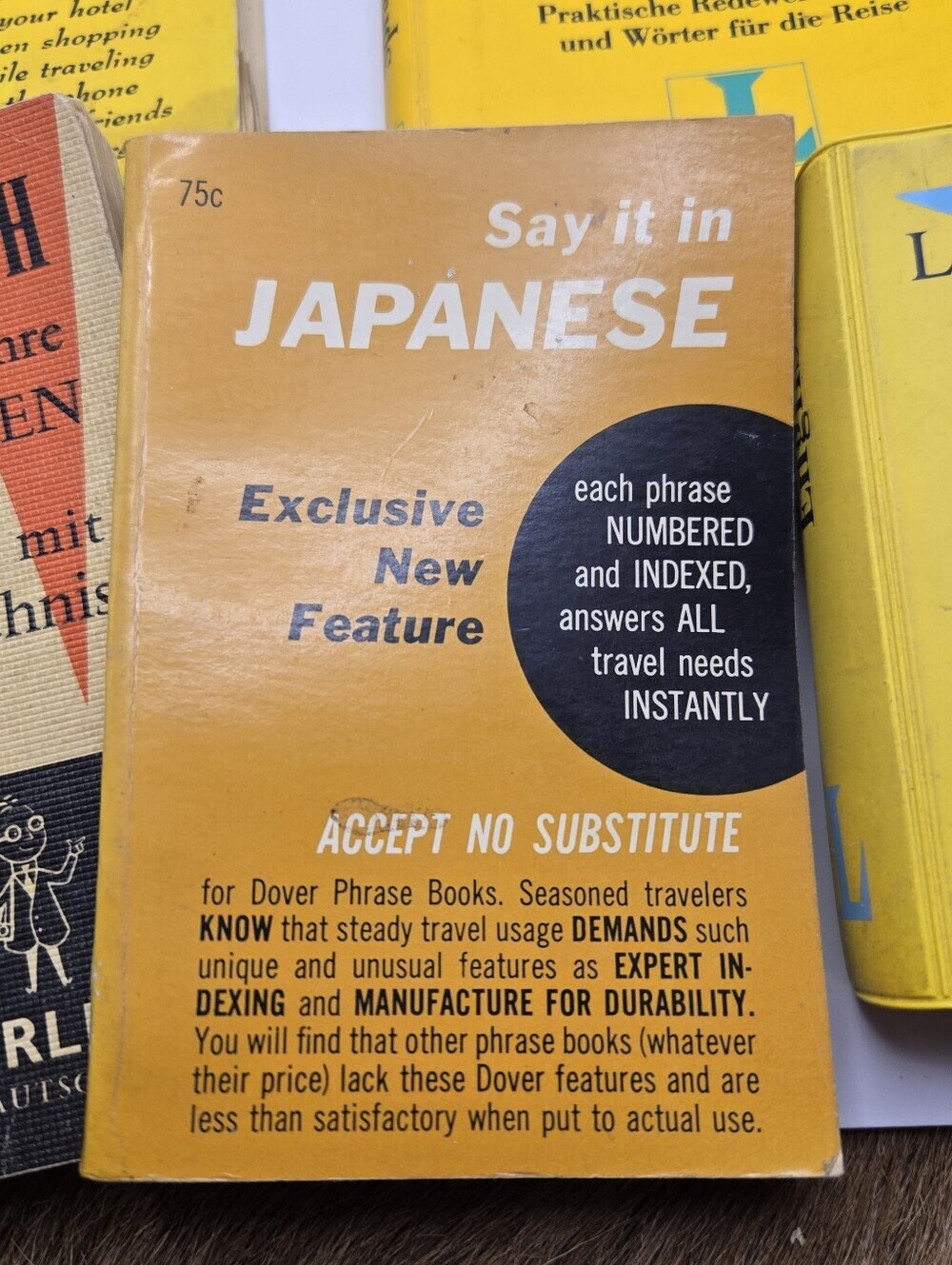 Language Translation Books Spanish Japanese English Norwegian & Broken Sp - Picture 3 of 9